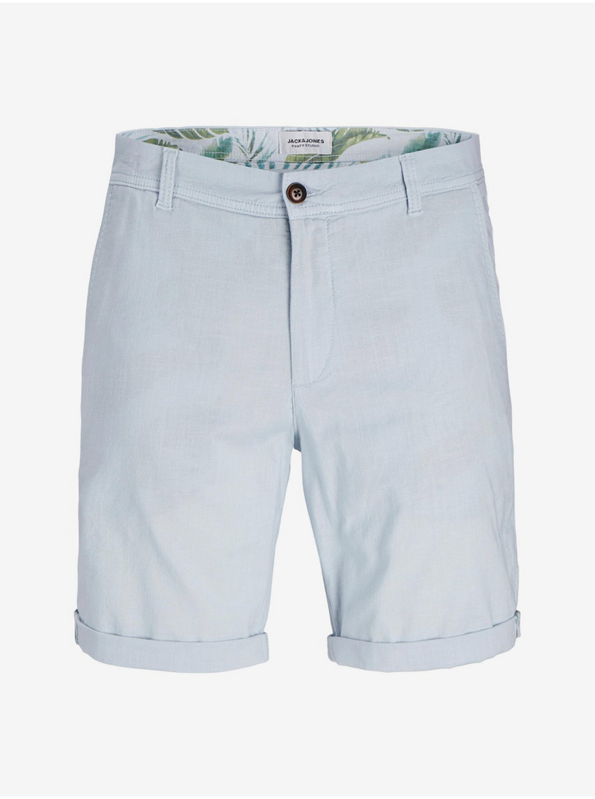 Svetlomodré pánske chino kraťasy Jack & Jones Marco