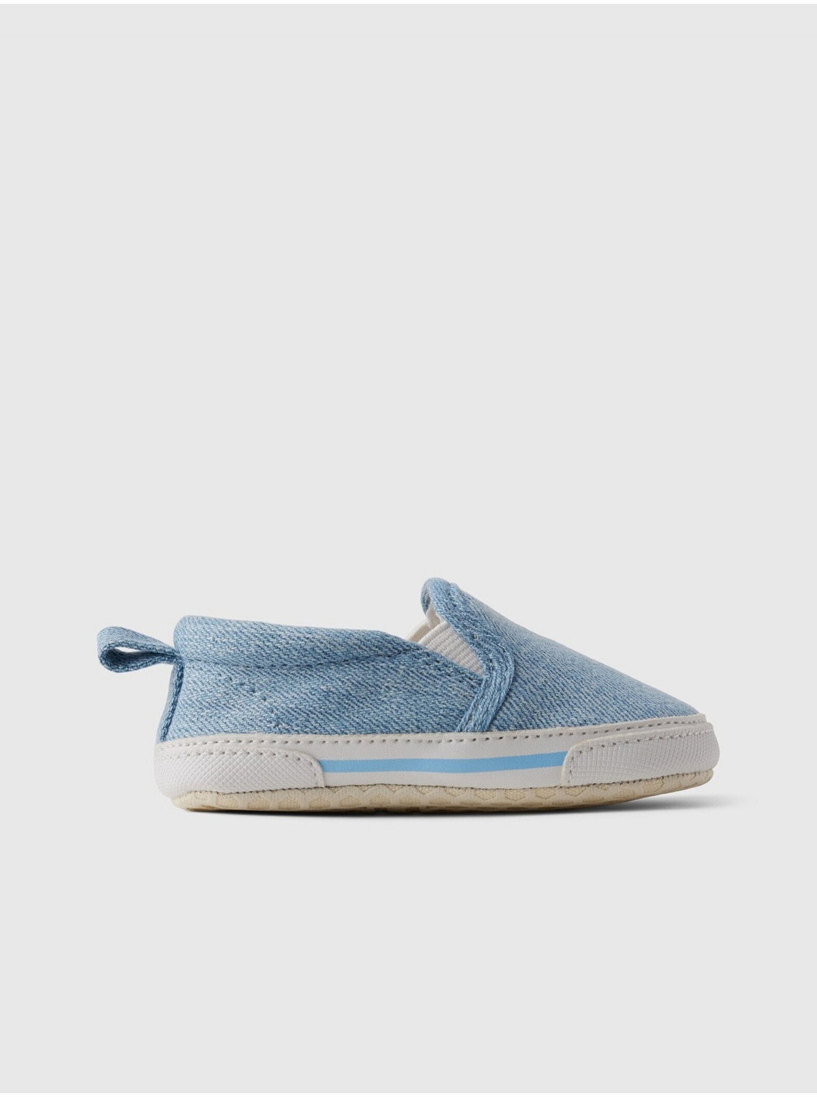 Modré baby džínsové slip on tenisky GAP
