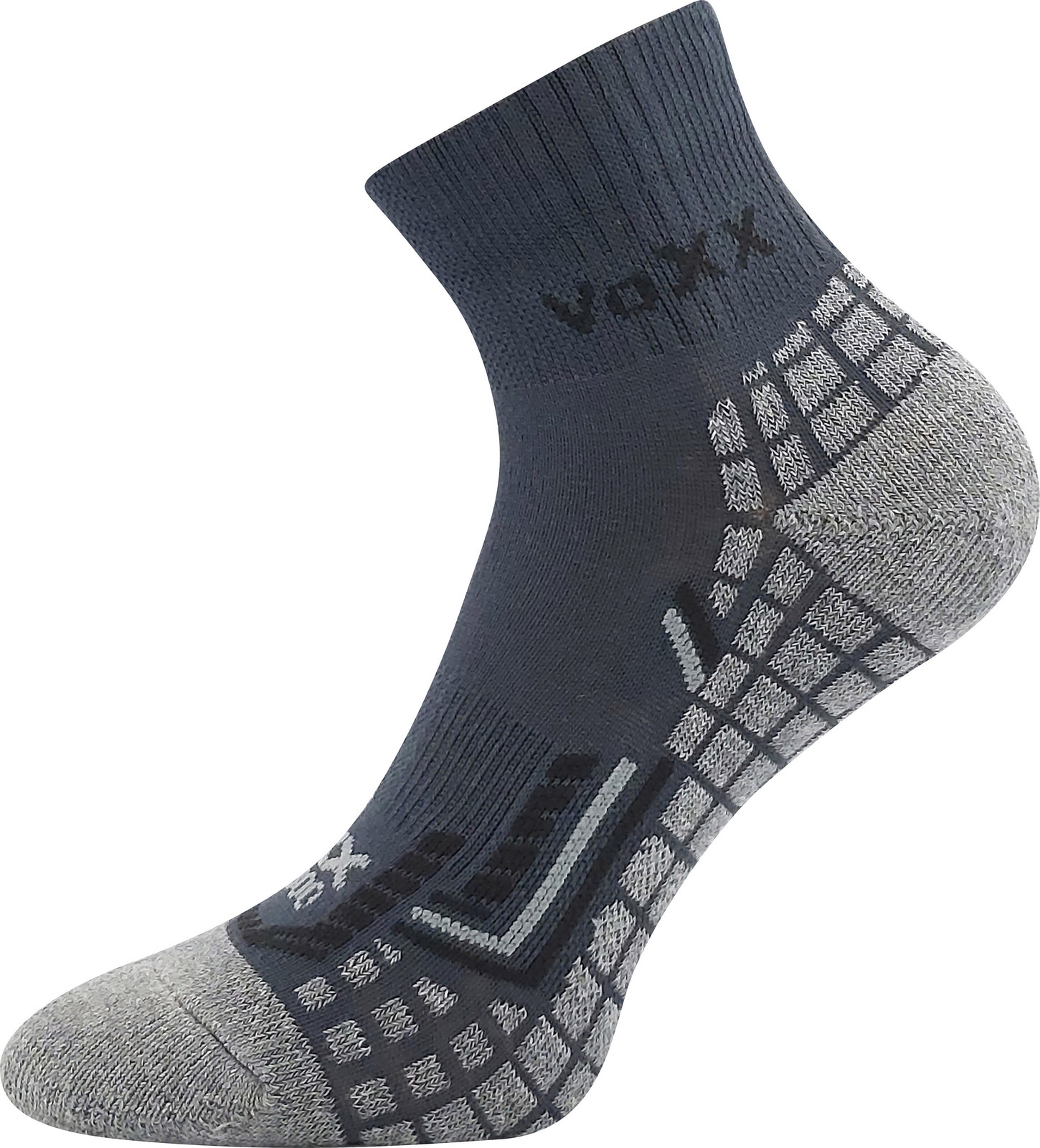 Ponožky unisex bambusové Voxx Yildun - tmavo sivé, 35-38