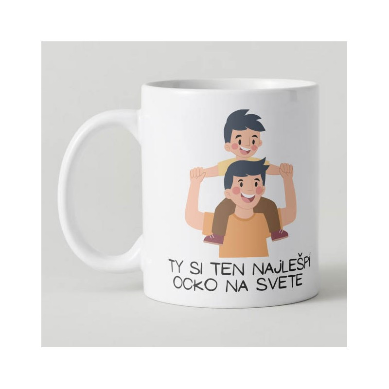 KH8-1 DR Hrnček - Ty si ten najlepší, 330ml