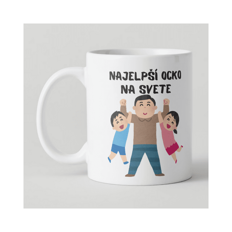 KH8-2 DR Hrnček - Najlepší ocko na svete, 330ml