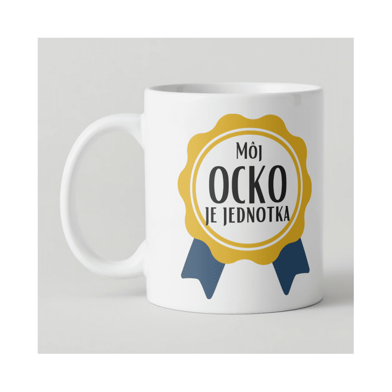 KH8-4 DR Hrnček - Môj ocko je jednotka, 330ml