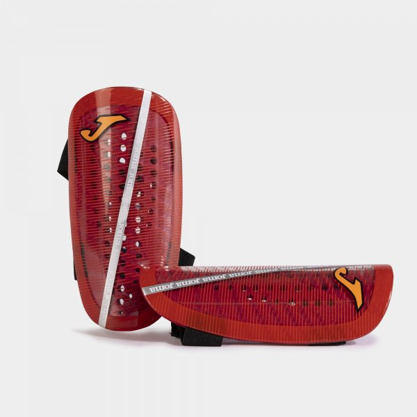 ATTACK  SHIN GUARDS RED FLUOR ORANGE L