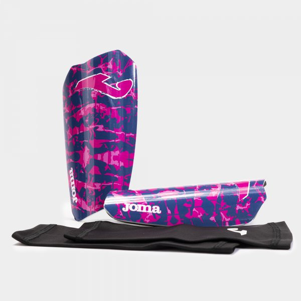 SPARTAN SHIN GUARDS NAVY PINK L