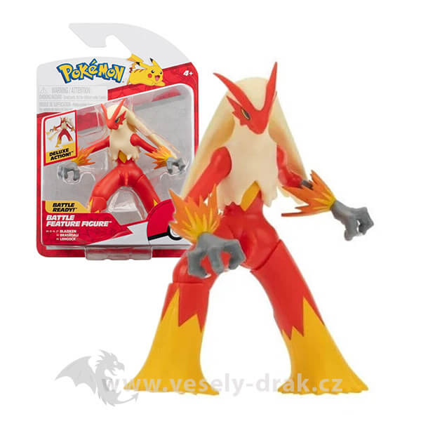 Jazwares Pokémon akčné figúrka Blaziken - 10 cm