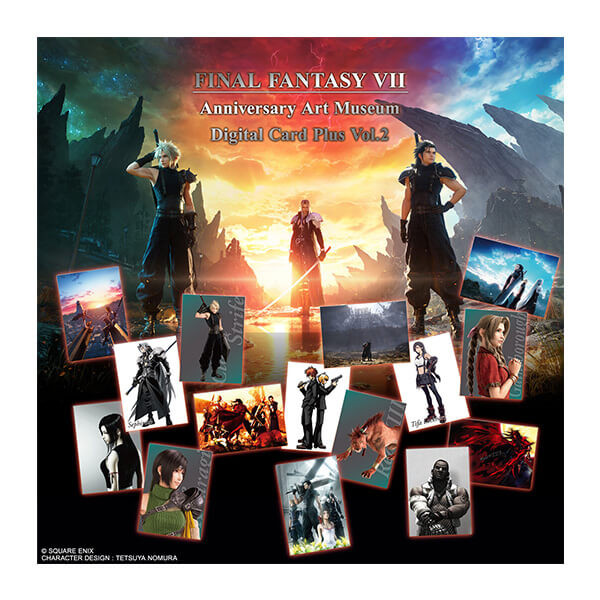 Square Enix Final Fantasy VII TCG Anniversary Art Museum Digital Card Plus Vol. 2 Booster Box