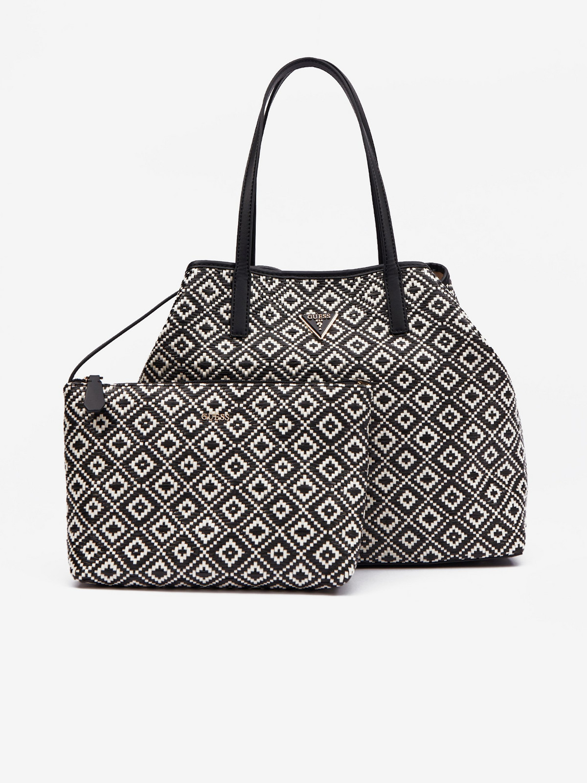 Čierna dámska kabelka Guess Vikky II Large Tote