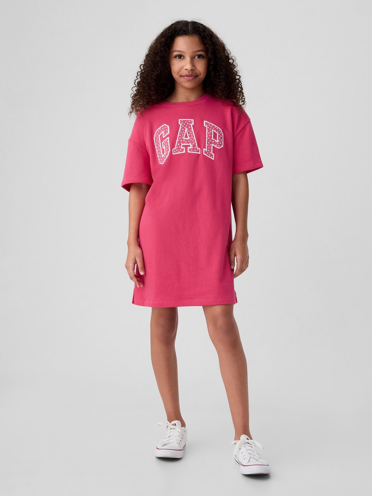 GAP Kids Oversize Logo Dress - Girls