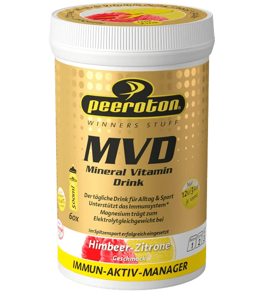 Peeroton MVD Mineral Vitamin Drink s príchuťou malina-citrón 300 g