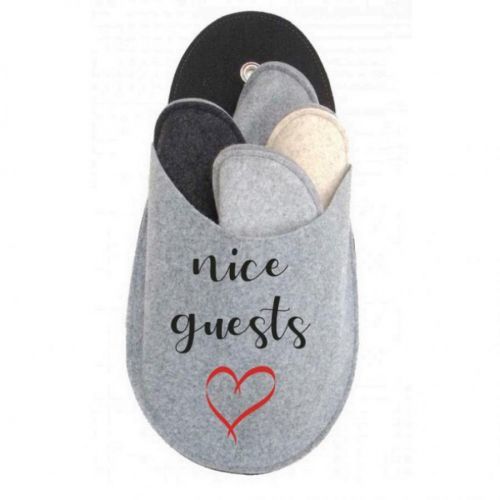 Sada Papúč Pre Hostí Nice Guests