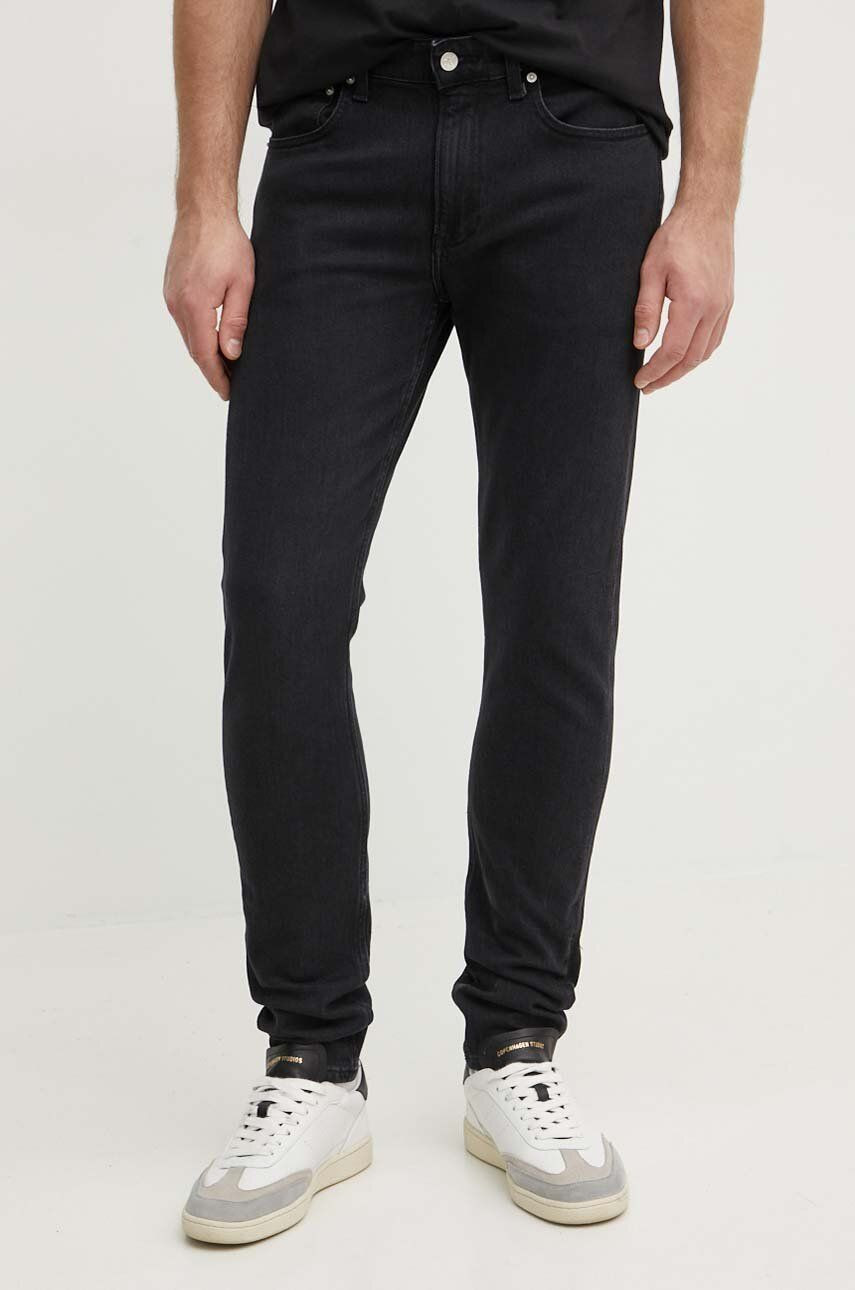 Rifle Calvin Klein Jeans pánske, čierna farba, J30J323689