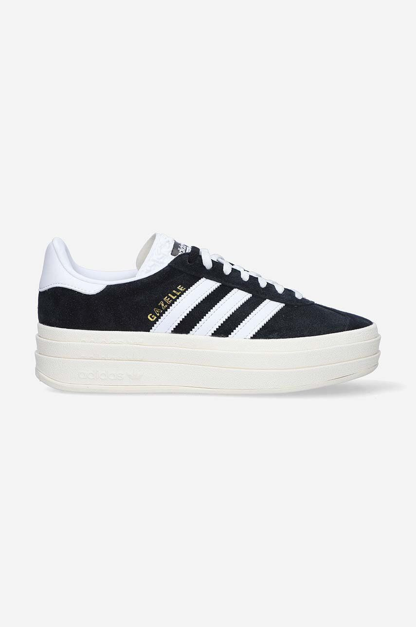 Tenisky adidas Originals W Gazelle Bold HQ6912-black, čierna farba