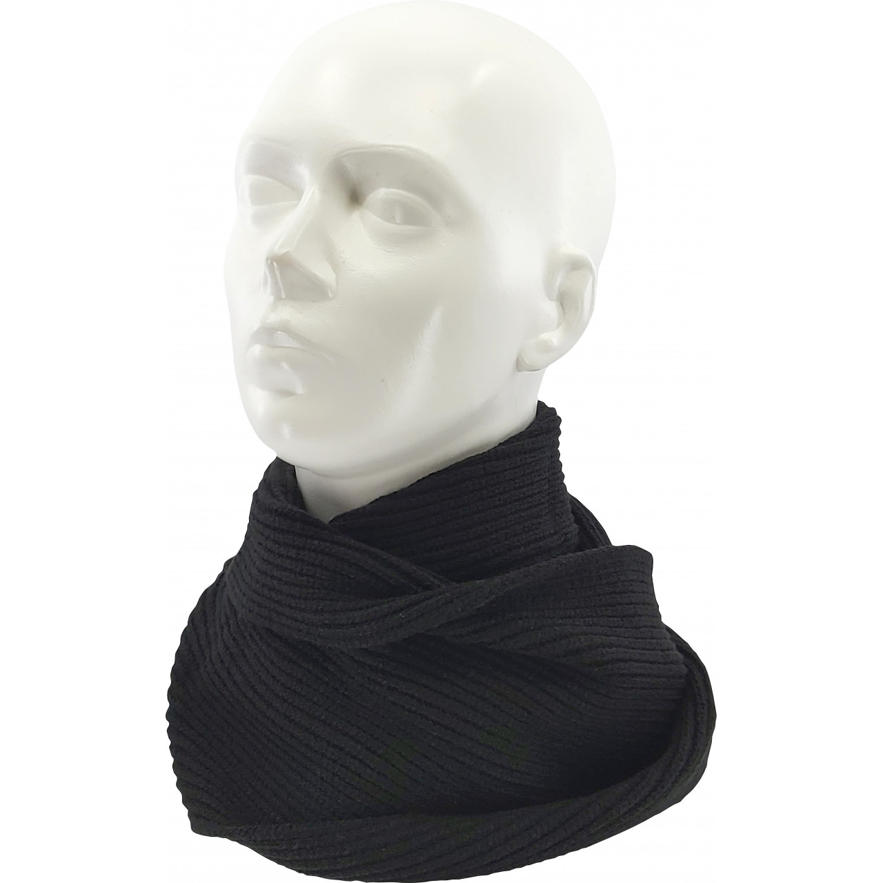 Šál dámsky pletený Voxx Terracana - čierna