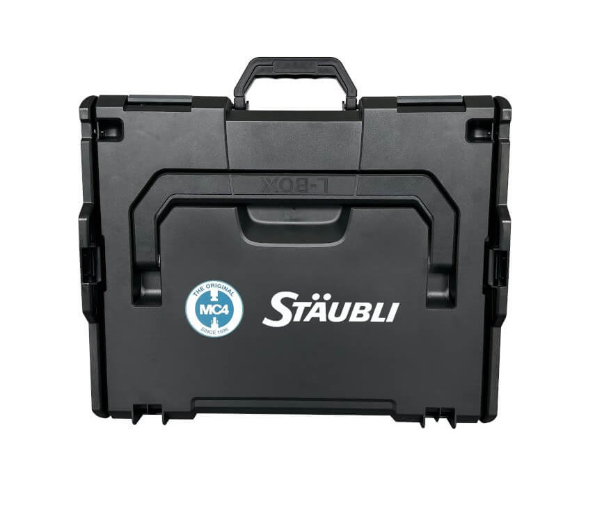 Stäubli kufrík na náradie s montážnym náradím FV konektorov
