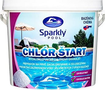 Sparkly POOL Chlór štart 3 kg