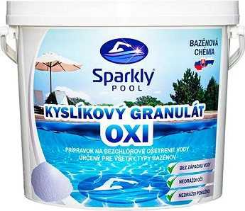 Sparkly POOL Oxi kyslíkový granulát 3 kg