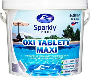 Sparkly POOL Kyslíkové oxi tablety do bazéna Maxi 3 kg