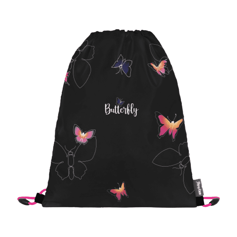 KARTON PP - Vrecko na prezuvky s potlačou - OXY NEXT Butterfly