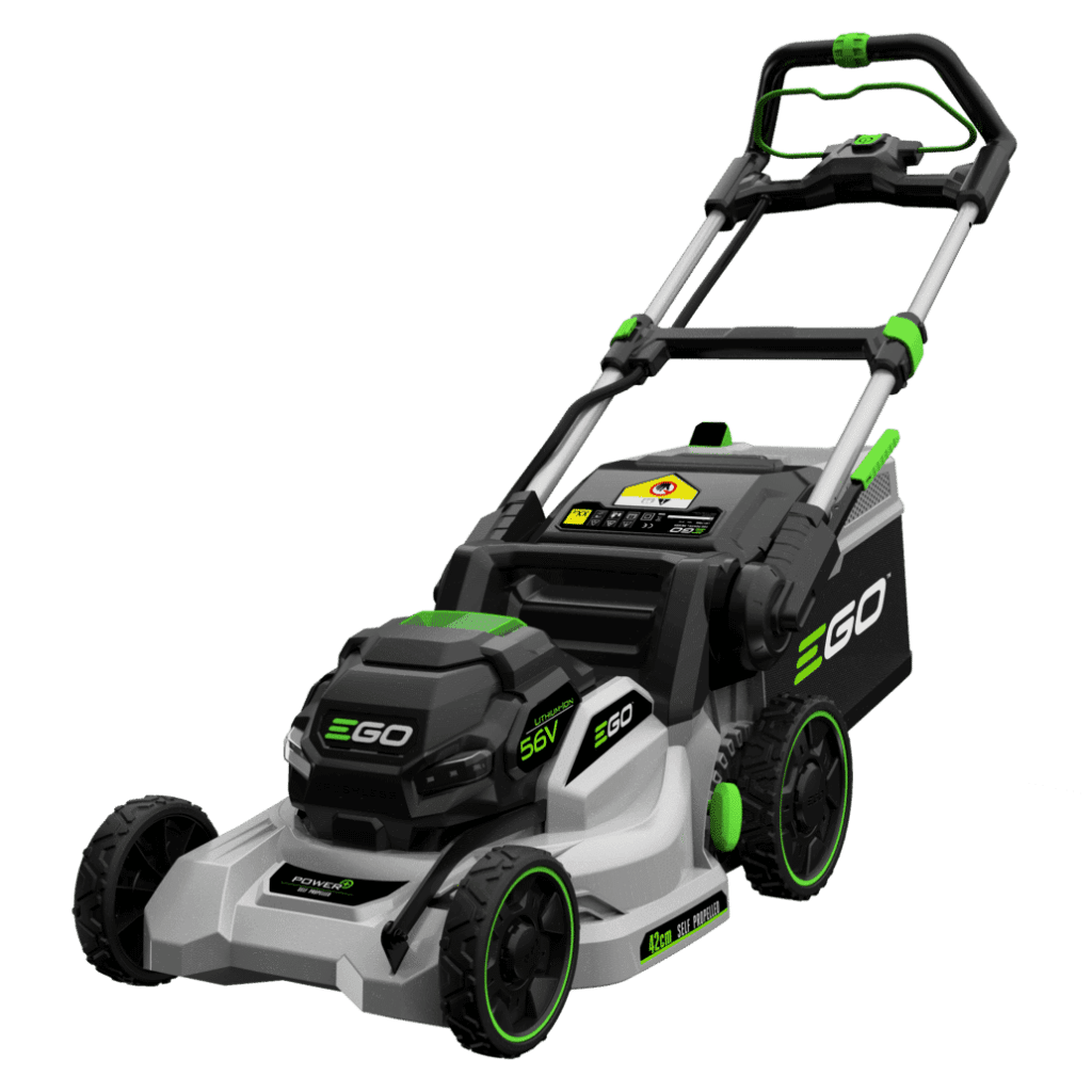EGO Power+ Akumulátorová kosačka s pojazdom EGO Power+ LM1702E-SP 42 cm (s 4.0 Ah batériou)