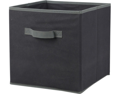 Úložný box Tanya, šedá látka%