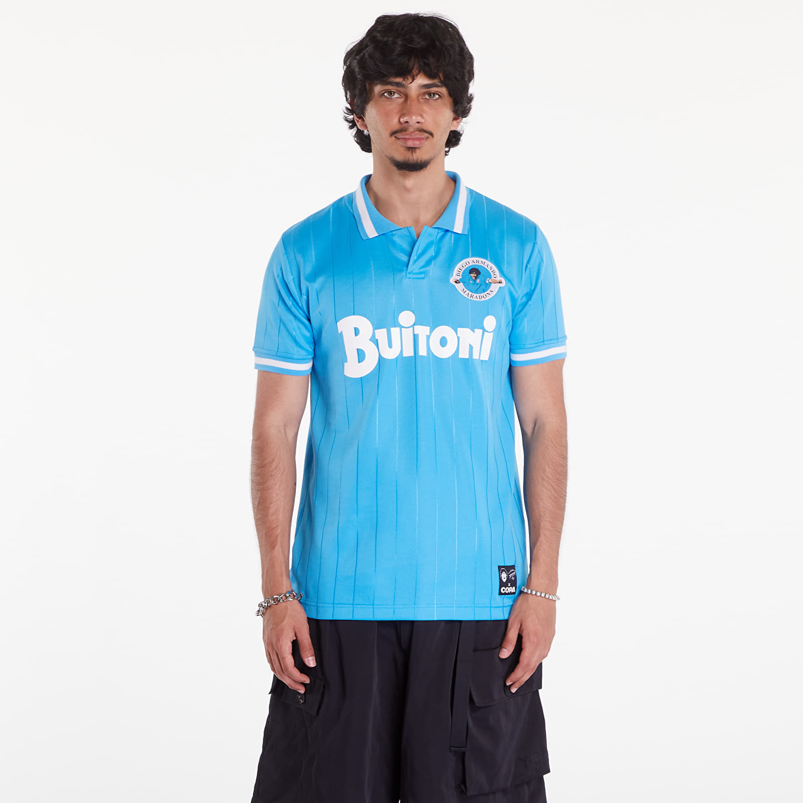 COPA x Maradona Napoli 1986-87 Retro Football Shirt UNISEX Blue