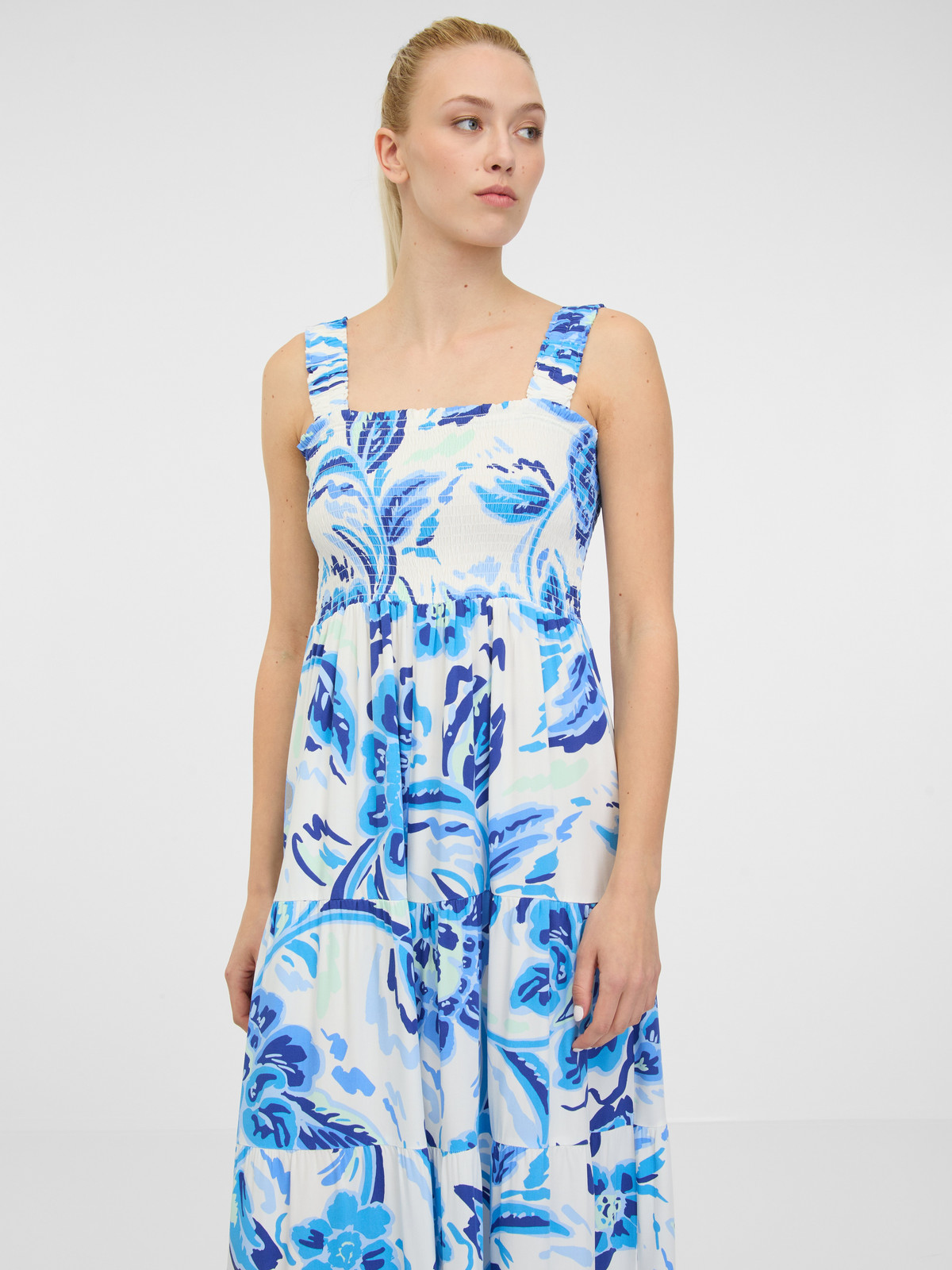 Orsay Blue Women's Maxi Dress - Women's