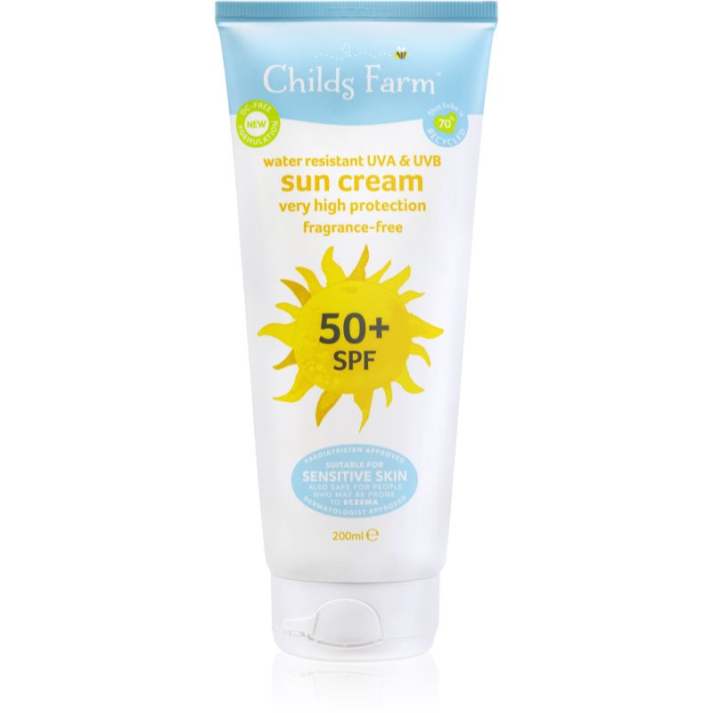 Childs Farm Sun Cream opaľovací krém SPF 50+ 200 ml