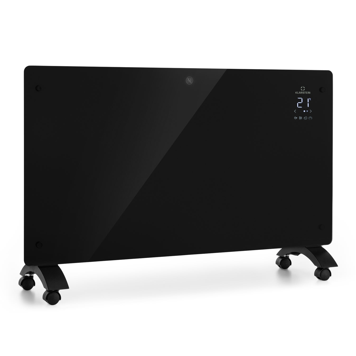 Klarstein Bansin Crystal Smart, konvektor, 2500 W, 5 - 50 °C, ovládanie cez aplikáciu