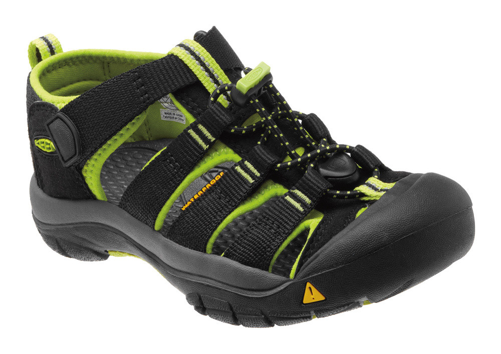 Keen NEWPORT H2 CHILDREN black / lime green Veľkosť: 24