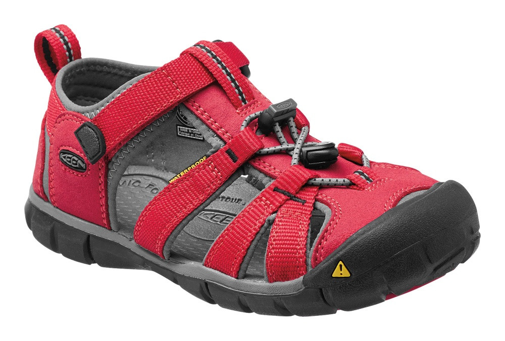 Keen Seacamp II CNX Jr racing red / gargoyle Veľkosť: 32/33