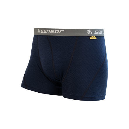 SENSOR MERINO DF pánske trenírky deep blue Veľkosť: S
