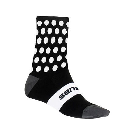 SENSOR PONOŽKY DOTS čierna / biela Veľkosť: 3/5