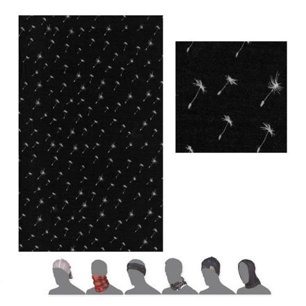Sensor TUBE MERINO IMPRESS šatku multifunkčný čierna / pattern Veľkosť: UNI