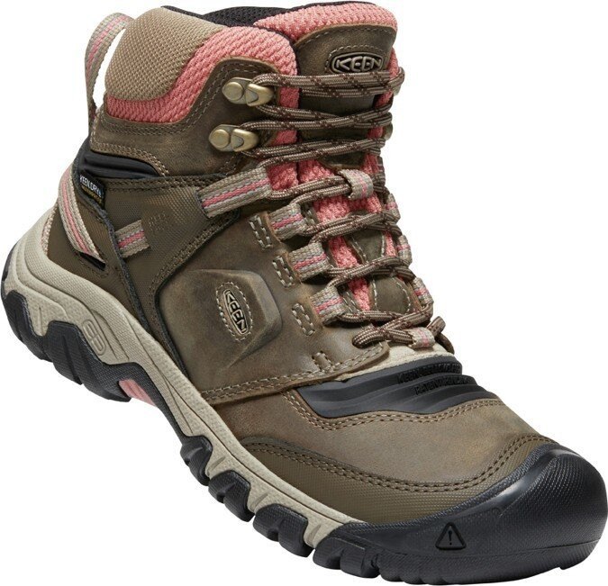 Keen RIDGE FLEX MID WP WOMEN Timberwolf / brick dust Veľkosť: 40,5