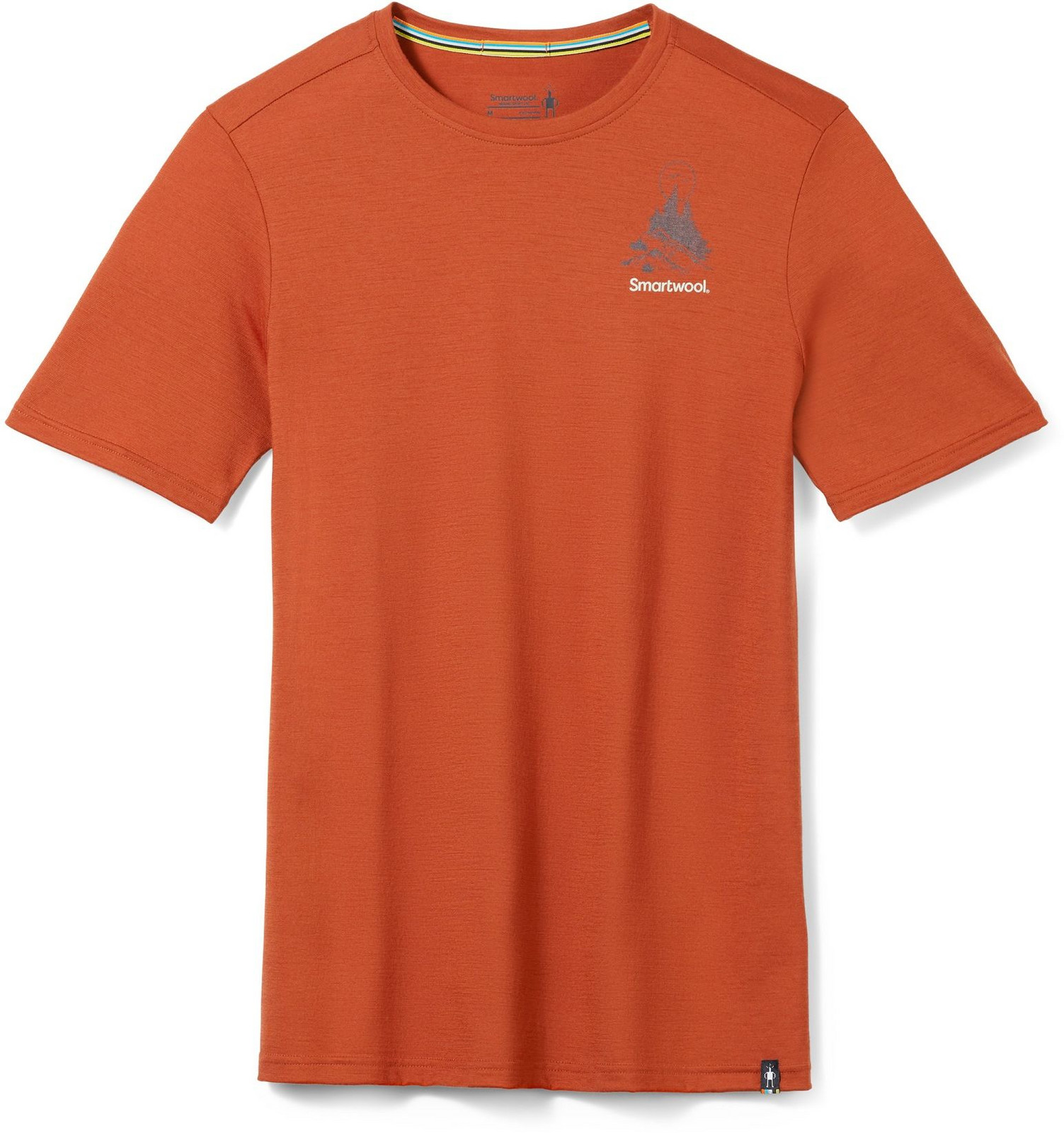 Smartwool M WILDERNESS SUMMIT SS GRAPHIC TEE SF picante Veľkosť: XXL