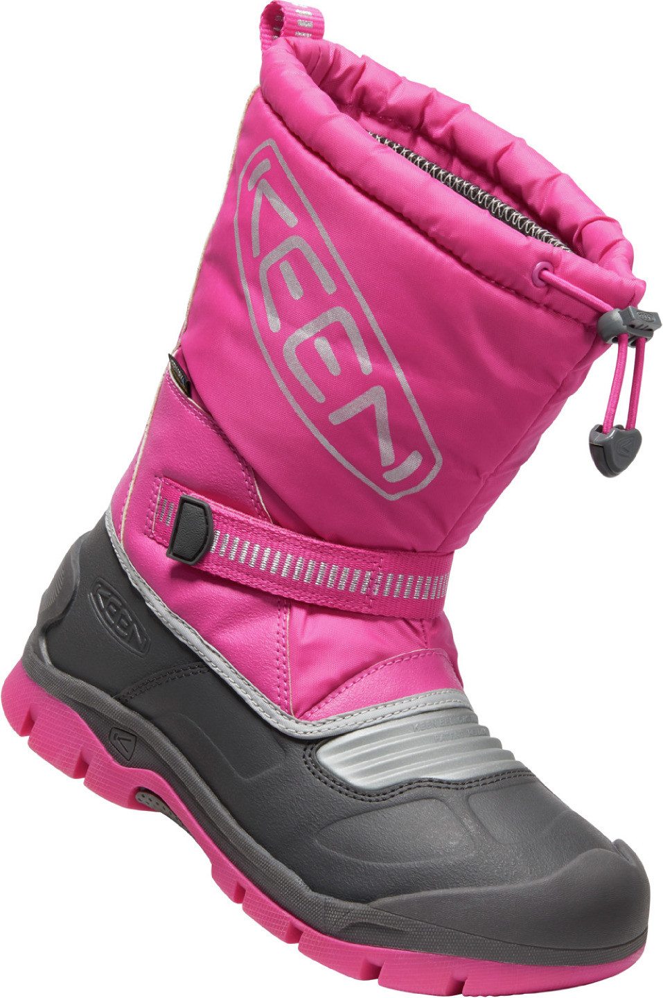 Keen SNOW TROLL WP YOUTH fuchsia purple/silver Veľkosť: 32/33