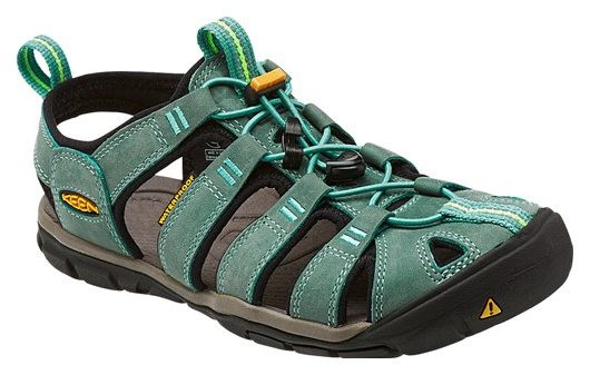 Keen CLEARWATER CNX LEATHER WOMEN mineral blue / yellow Veľkosť: 37,5