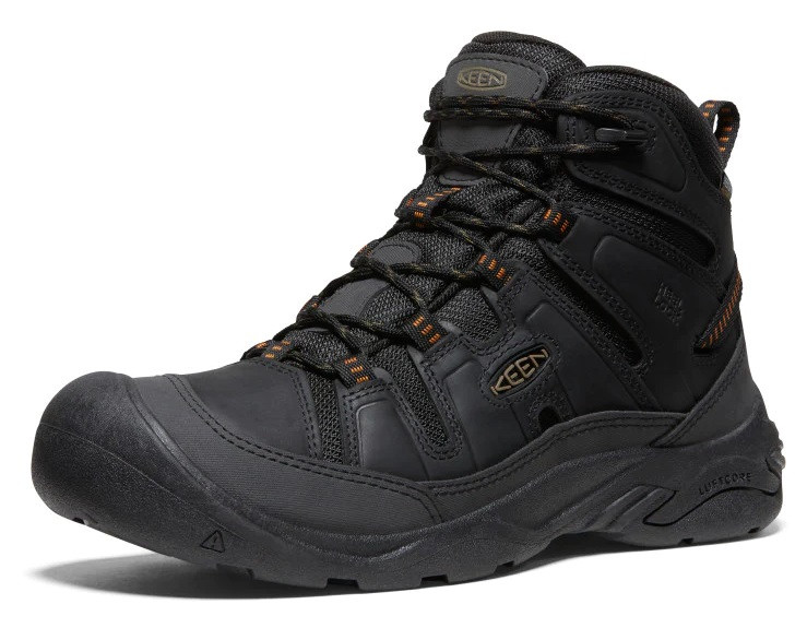 Keen CIRCADIA MID WP MEN black/curry Veľkosť: 41