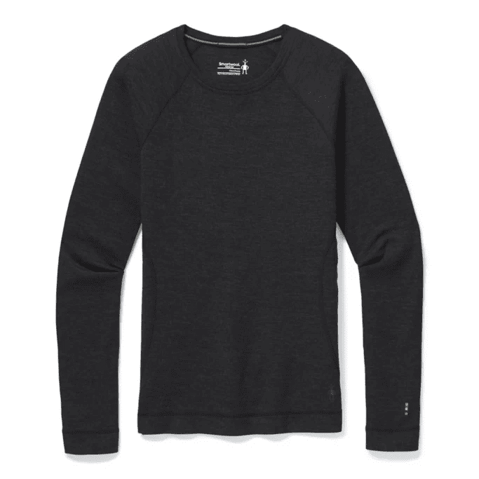Smartwool W MERINO 250 BASELAYER CREW BOXED charcoal heather Veľkosť: L