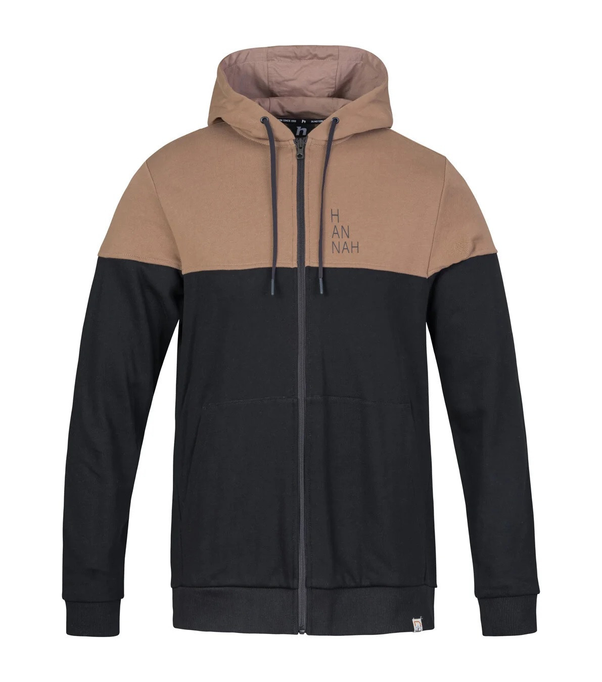 Hannah FEZCO HOODY anthracite/coca mocha Veľkosť: L