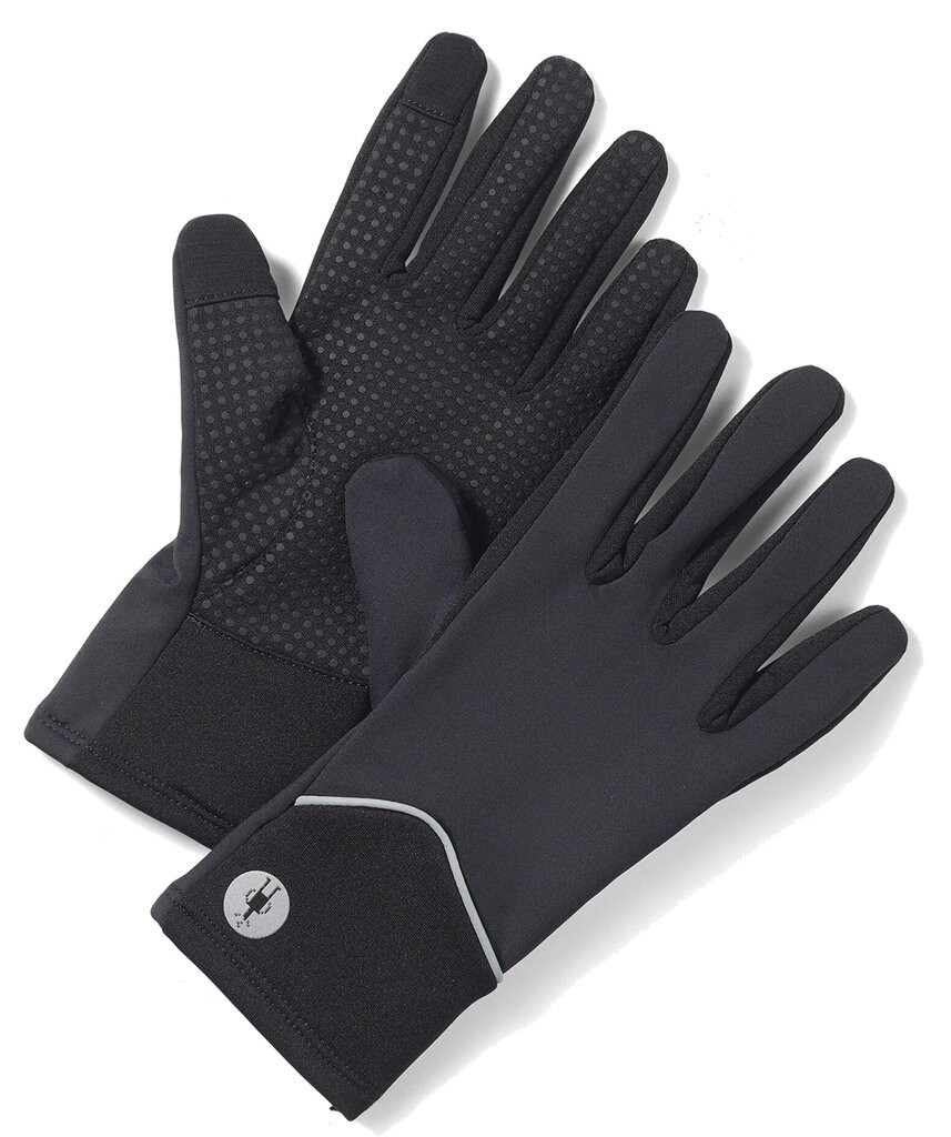 Smartwool ACTIVE FLEECE WIND GLOVE black Veľkosť: M