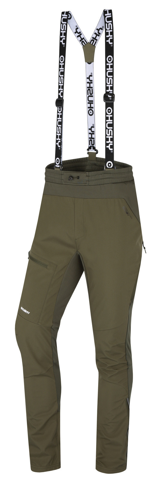 Husky Pánske outdoor nohavice Kixees M dark khaki Veľkosť: L