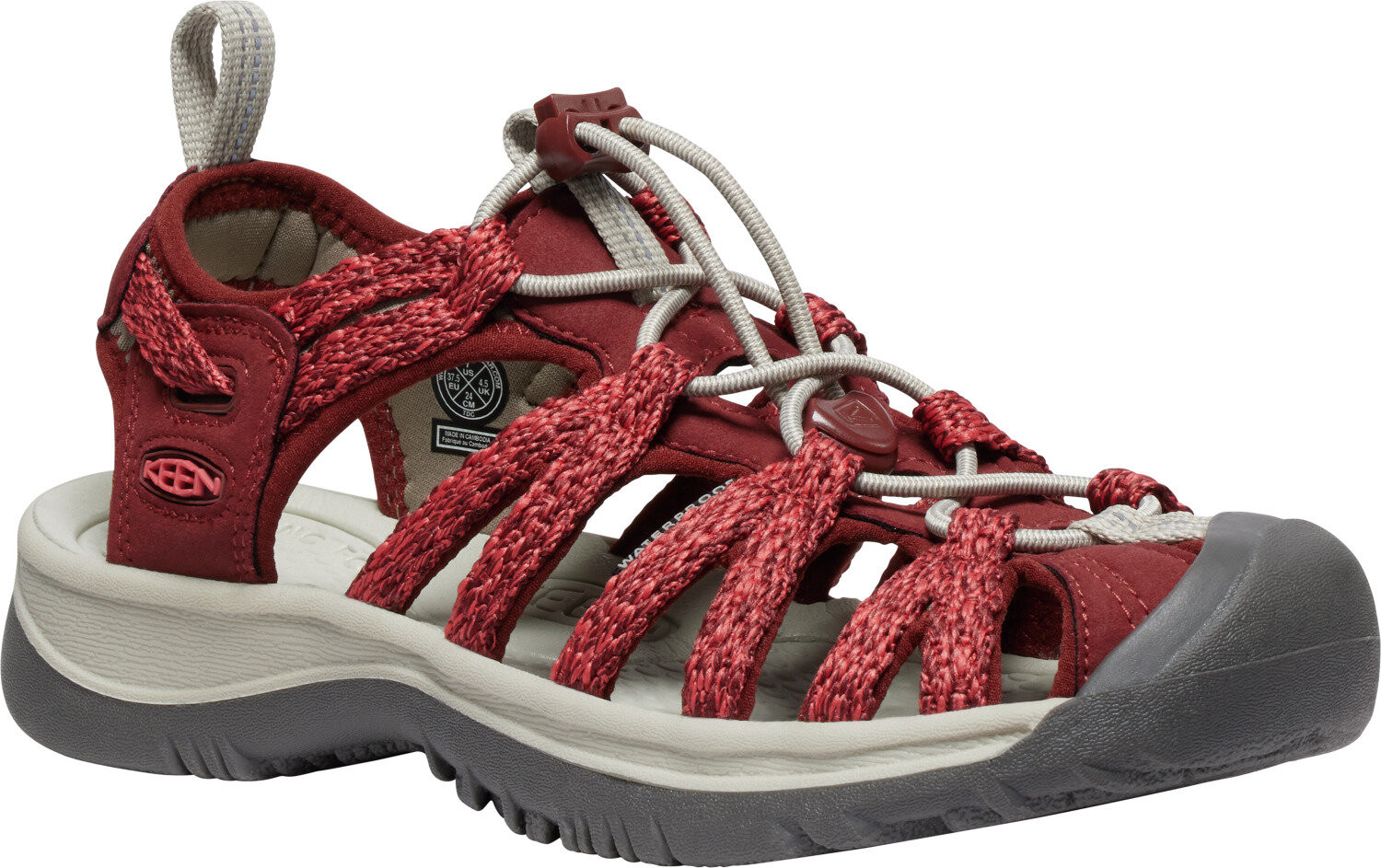 Keen WHISPER WOMEN cayenne/fired brick Veľkosť: 37,5