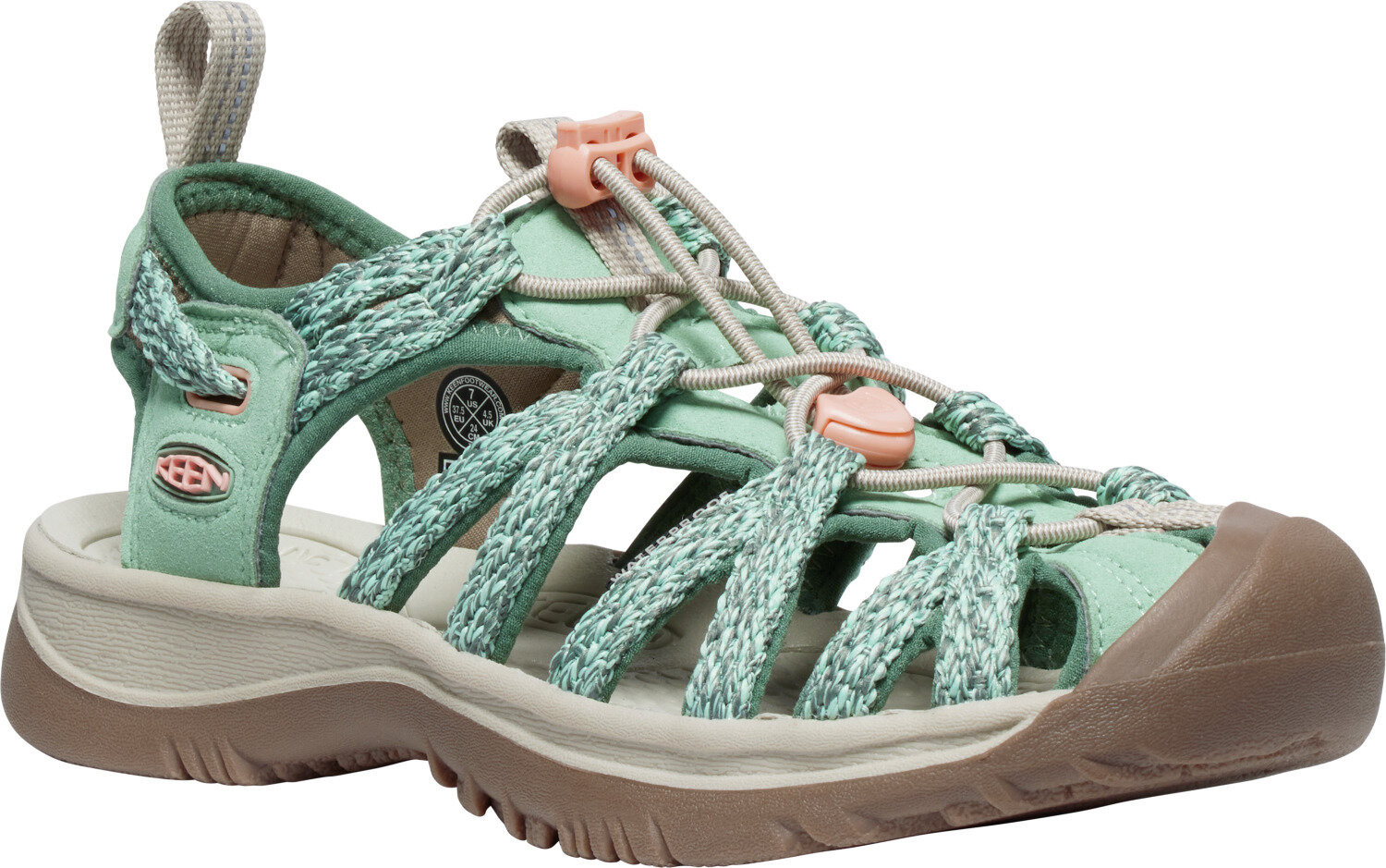 Keen WHISPER WOMEN granite green/peach parfait Veľkosť: 38-