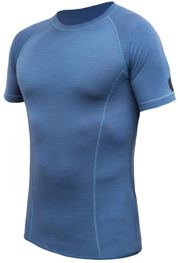 SENSOR MERINO AIR pánske tričko kr.rukáv riviera blue Veľkosť: S