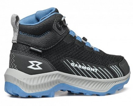 Garmont 9.81 KIDS PULSE MID WP black/coronet blue Veľkosť: 25