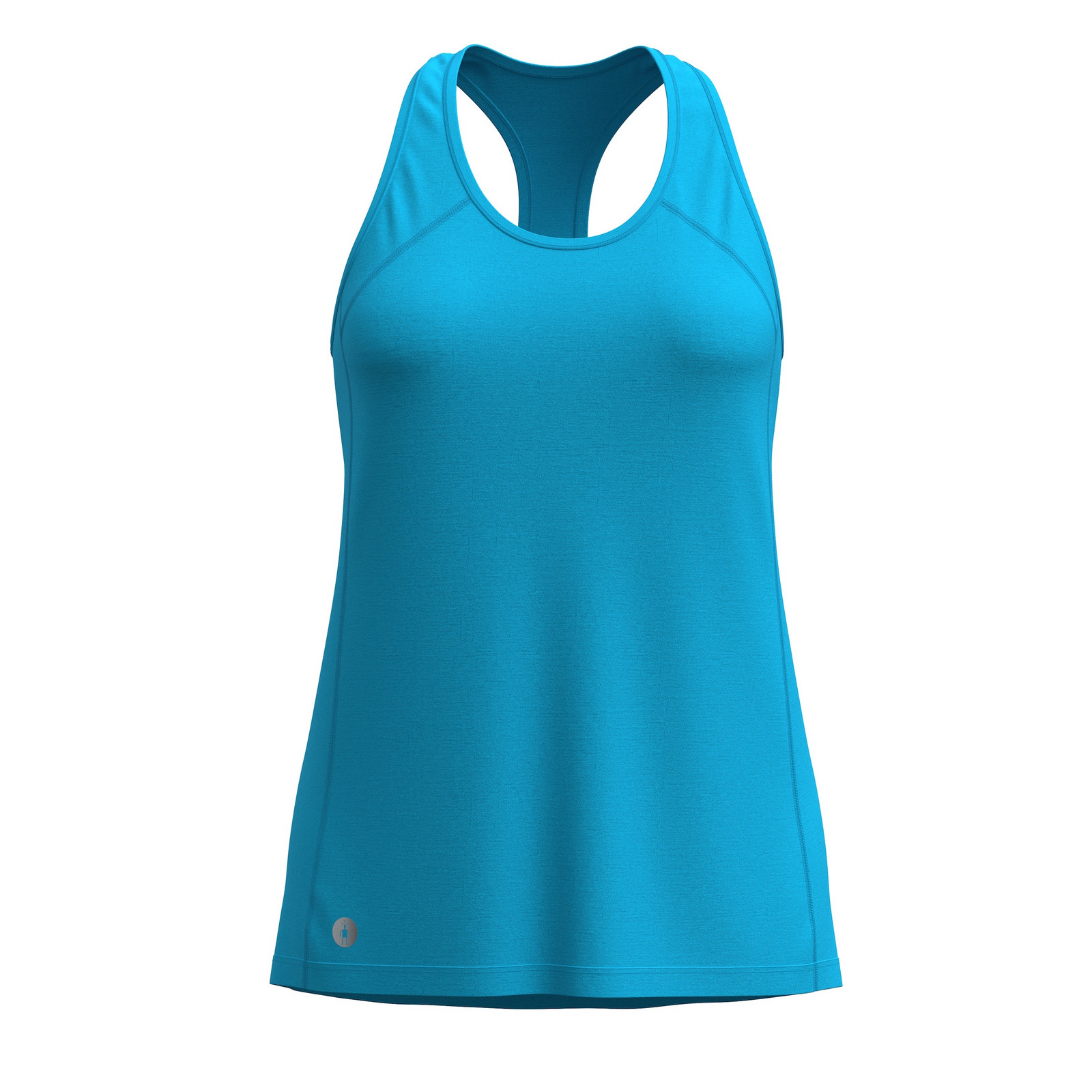 Smartwool W ACTIVE ULTRALITE RACERBACK TANK pool blue Veľkosť: L