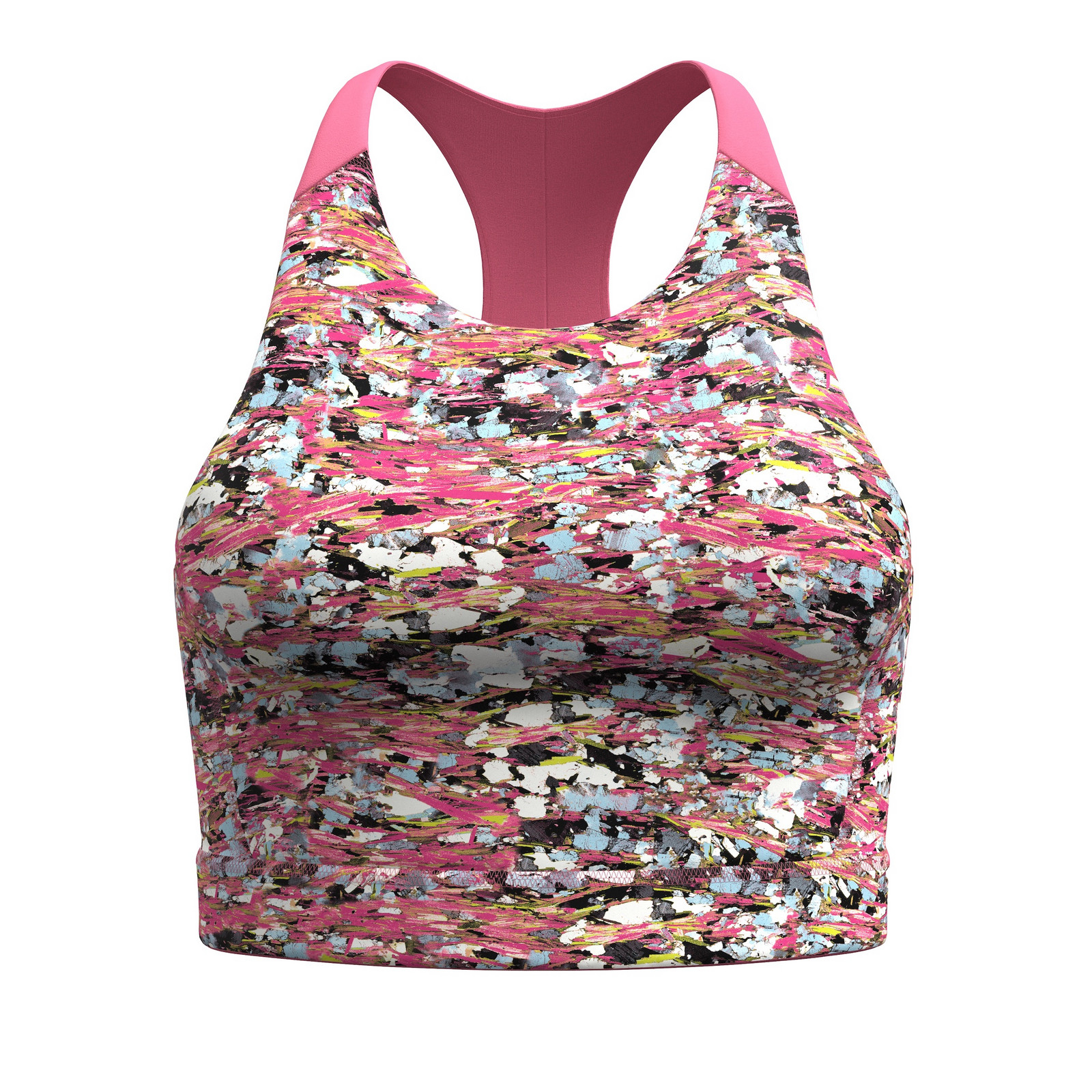 Smartwool W ACTIVE CROP BRA guava pink mica stone Veľkosť: L