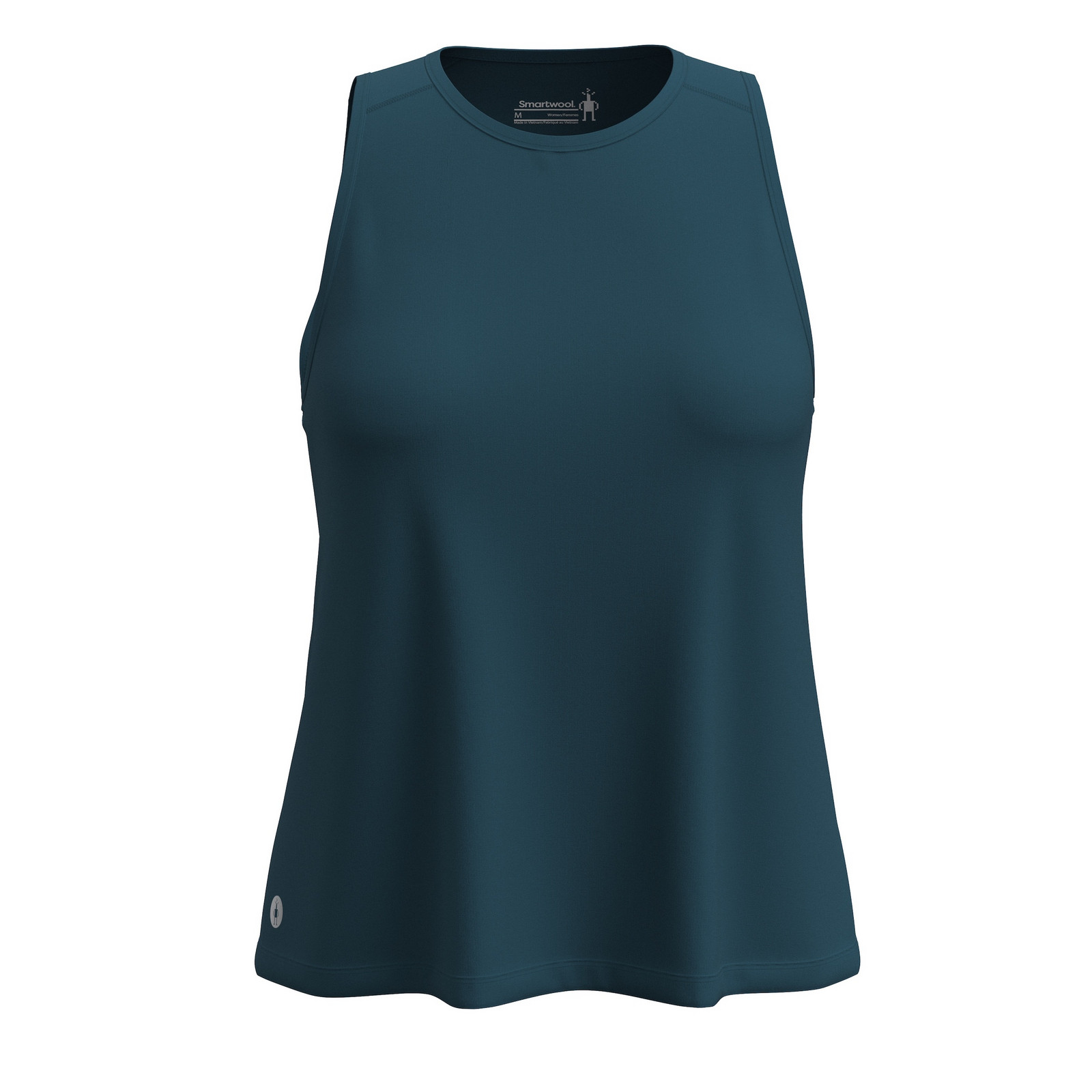 Smartwool W ACTIVE ULTRALITE HIGH NECK TANK twilight blue Veľkosť: L