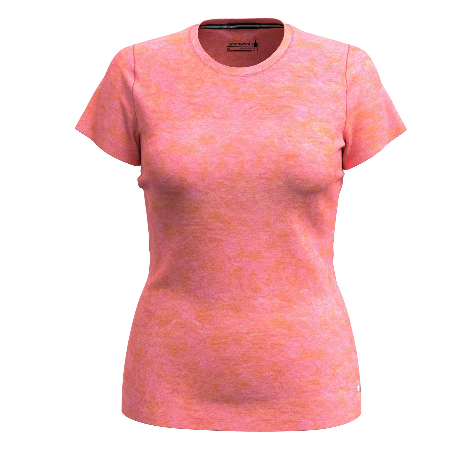 Smartwool W MERINO SHORT SLEEVE TEE guava orange wash Veľkosť: L